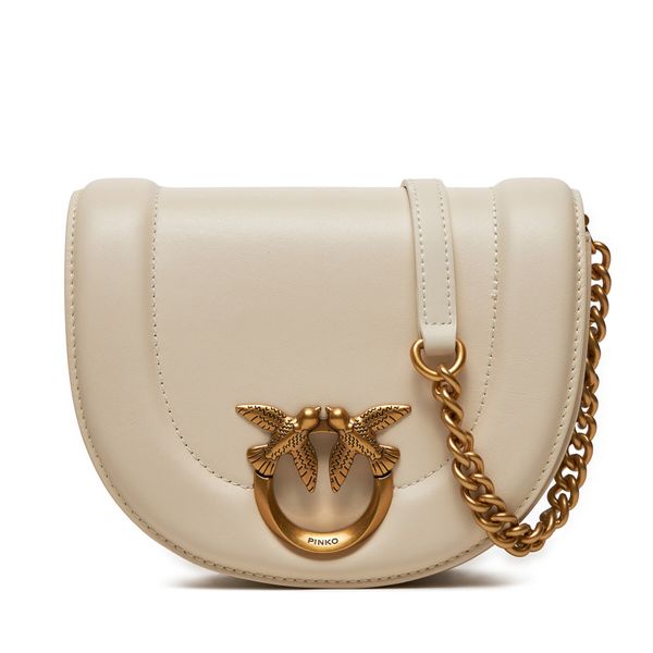 Pinko Torbica Pinko Love Round Click Mini PE 24 PLTT 101969 A0QO White Z14Q