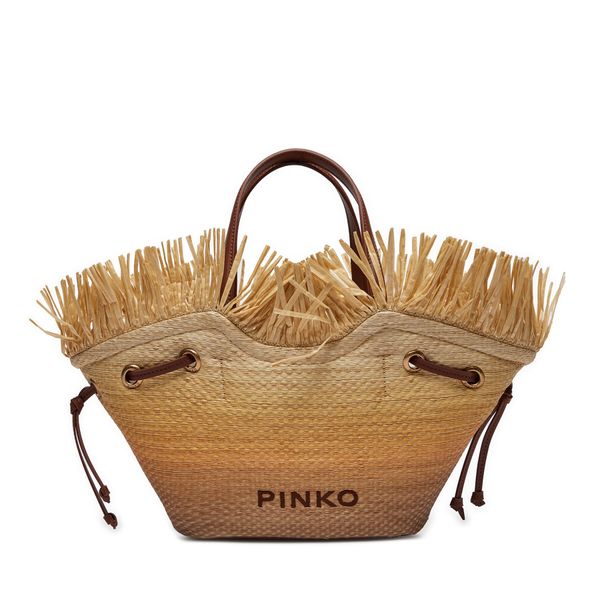 Pinko Torbica Pinko Pagoda Small Shopper . PE 24 PLTT 102910 A1R6 Cuoio/Gial LH0
