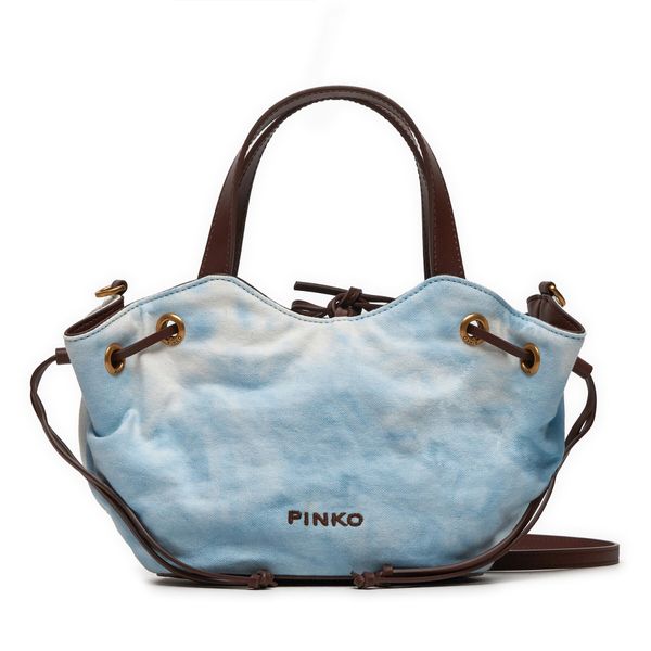 Pinko Torbica Pinko Pagoda Small Shopper PE 24 PLTT 102910 A1MB Svijetloplava