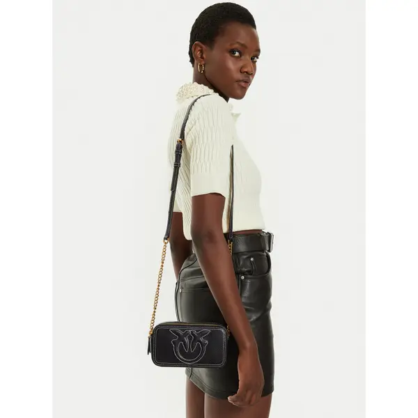 pinko Torbica Pinko Pelle Bottalata 103799 Crna