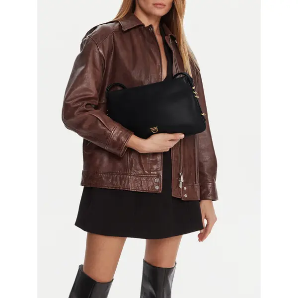 pinko Torbica PINKO Triplet AI 25-26 PLTT 105161 A0QO Crna