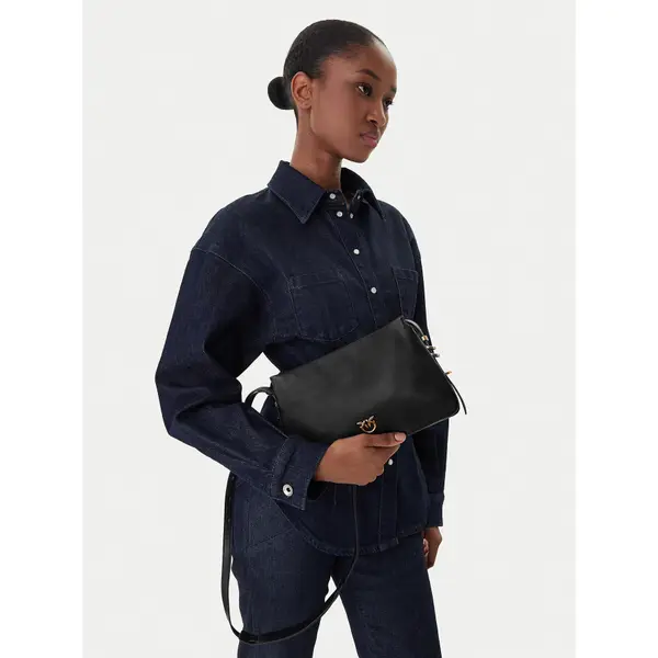 pinko Torbica PINKO Triplet Mini AI 25-26 PLTT 05883 A0QO Crna