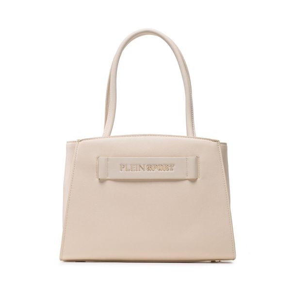 Plein Sport Torbica Plein Sport Medium Tote Blake 2110060 Off White 1723