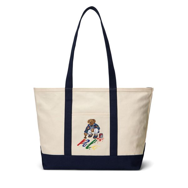Polo Ralph Lauren Torbica Polo Ralph Lauren 405931637001 Newport Navy/White 400