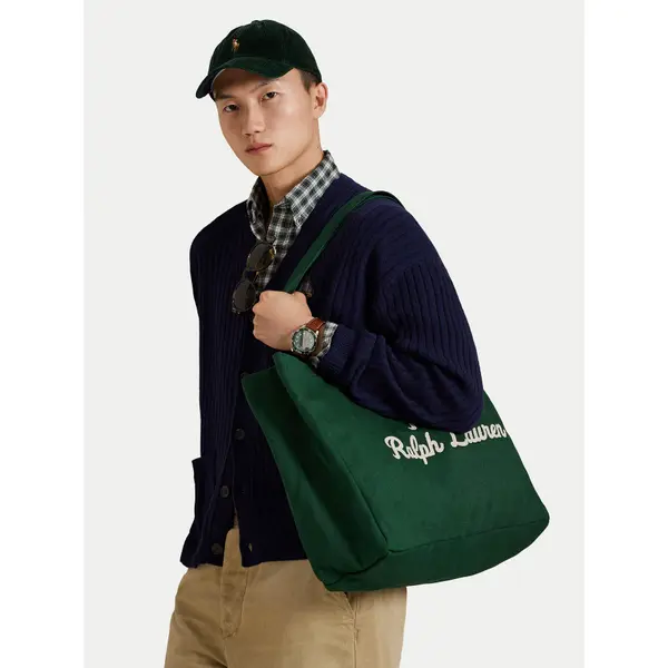 Polo Ralph Lauren Torbica Polo Ralph Lauren 405962436003 Zelena
