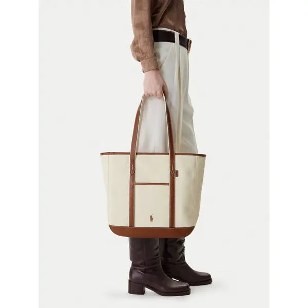 Polo Ralph Lauren Torbica Polo Ralph Lauren 428968158001 Écru