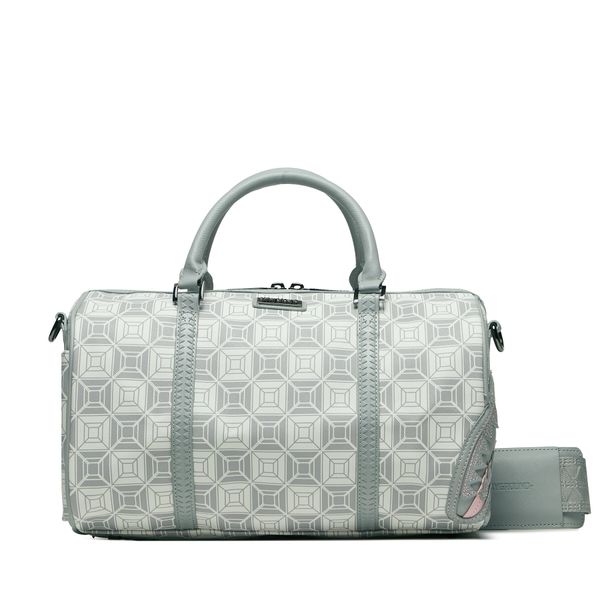 SPRAYGROUND Torbica SPRAYGROUND Ai Stunna Cream Mini Duffle 910D5556NSZ Siva