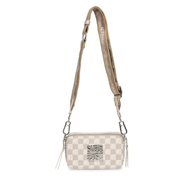 Steve Madden Torbica Steve Madden Bari Crossbody SM13001375-02002-BGE Beige