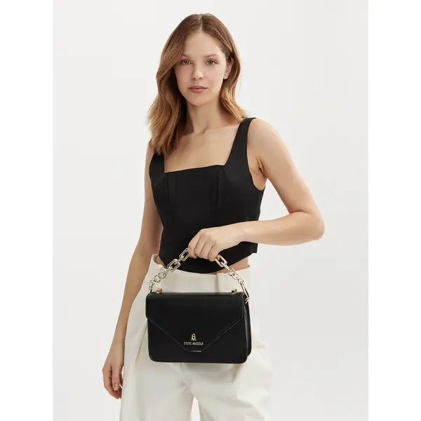 Steve Madden Torbica Steve Madden Bindio-L SM13000788-02002 Crna