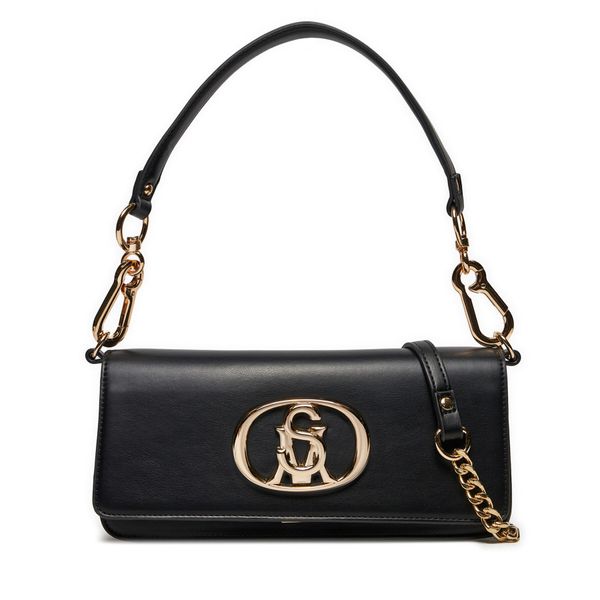 Steve Madden Torbica Steve Madden Bpaisley Shoulderbag SM13001341-02002-B-G Black/Gold