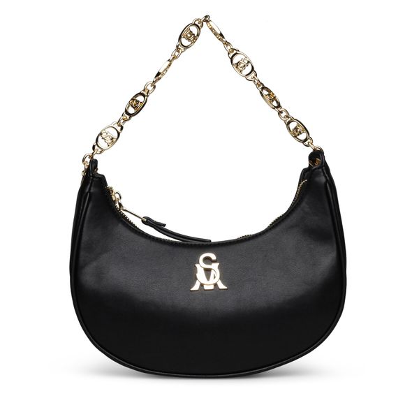 Steve Madden Torbica Steve Madden Bwand Crossbody SM13001260-02002-B-G Black/Gold