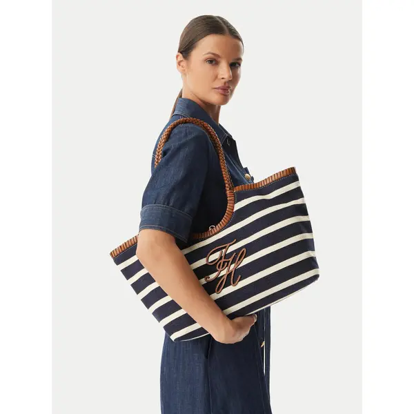 Tommy Hilfiger Torbica Tommy Hilfiger AW0AW18400 Tamnoplava