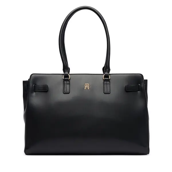 Tommy Hilfiger Torbica Tommy Hilfiger AW0AW19069 Crna