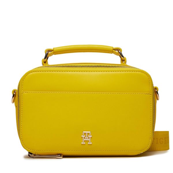 Tommy Hilfiger Torbica Tommy Hilfiger Iconic Tommy Camera Bag AW0AW15689 Valley Yellow ZH3