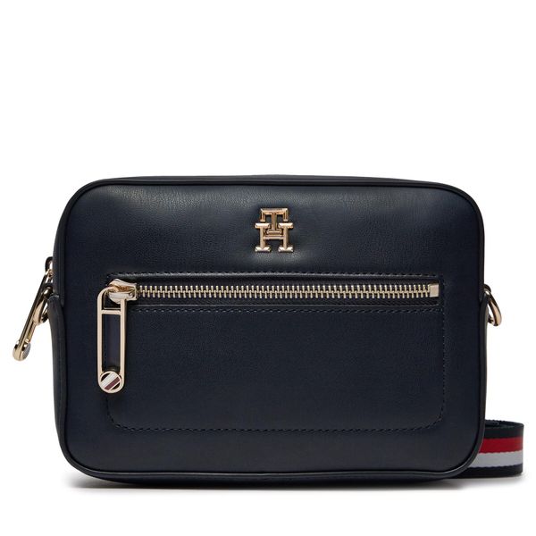 Tommy Hilfiger Torbica Tommy Hilfiger Iconic Tommy Camera Bag Corp AW0AW15864 Navy DW6