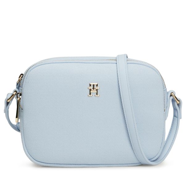 Tommy Hilfiger Torbica Tommy Hilfiger Poppy Canvas Crossover AW0AW16419 Breezy Blue C1O