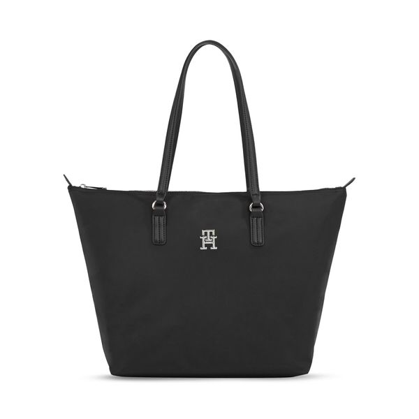 Tommy Hilfiger Torbica Tommy Hilfiger Poppy Th Tote AW0AW15639 Black BDS