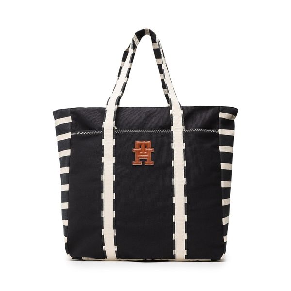 Tommy Hilfiger Torbica Tommy Hilfiger Th Coastal Prep Breton Tote AM0AM11079 0G0