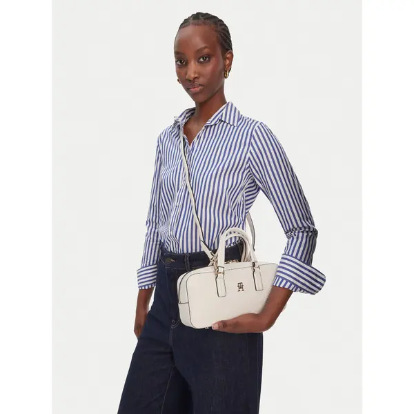 Tommy Hilfiger Torbica Tommy Hilfiger Th Daily Crossover Mono AW0AW18415 Bijela