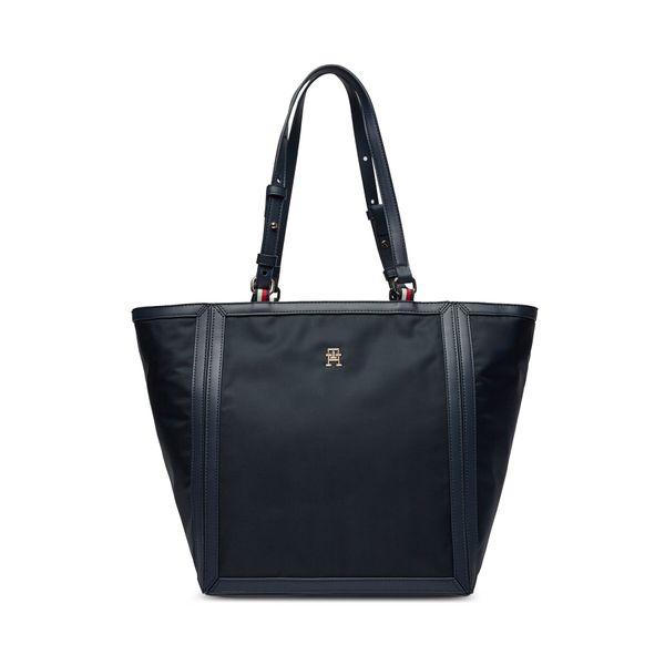 Tommy Hilfiger Torbica Tommy Hilfiger Th Essential S Tote AW0AW15717 Space Blue DW6