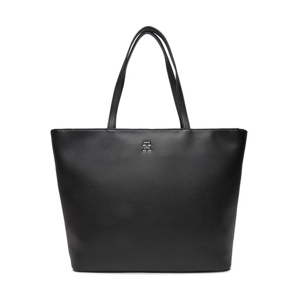 Tommy Hilfiger Torbica Tommy Hilfiger Th Essential Sc Tote AW0AW15720 Black BDS
