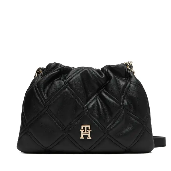 Tommy Hilfiger Torbica Tommy Hilfiger Th Feminine Mini Crossover AW0AW18718 Crna