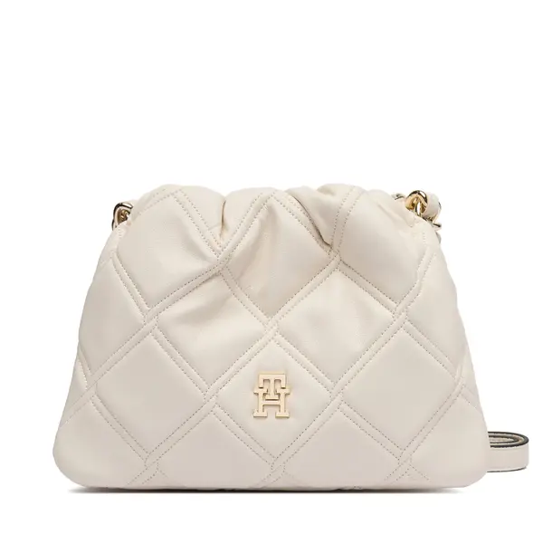 Tommy Hilfiger Torbica Tommy Hilfiger Th Feminine Mini Crossover AW0AW18718 Krem