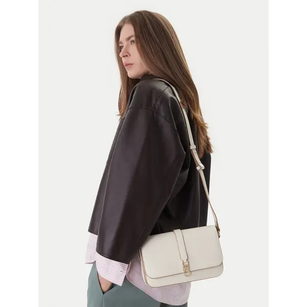 Tommy Hilfiger Torbica Tommy Hilfiger Th Libre Flap Crossover AW0AW17723 Bež