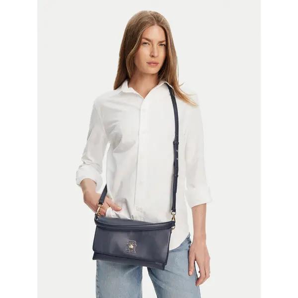 Tommy Hilfiger Torbica Tommy Hilfiger Th Modern Conv Crossover AW0AW17465 Tamnoplava