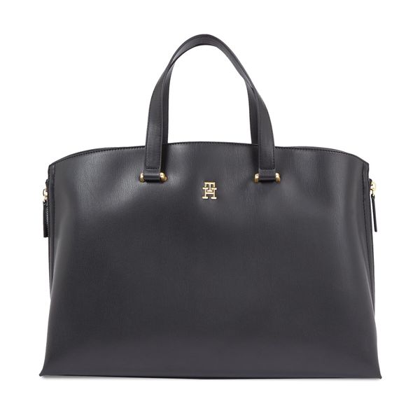 Tommy Hilfiger Torbica Tommy Hilfiger Th Modern Tote AW0AW15967 Black BDS