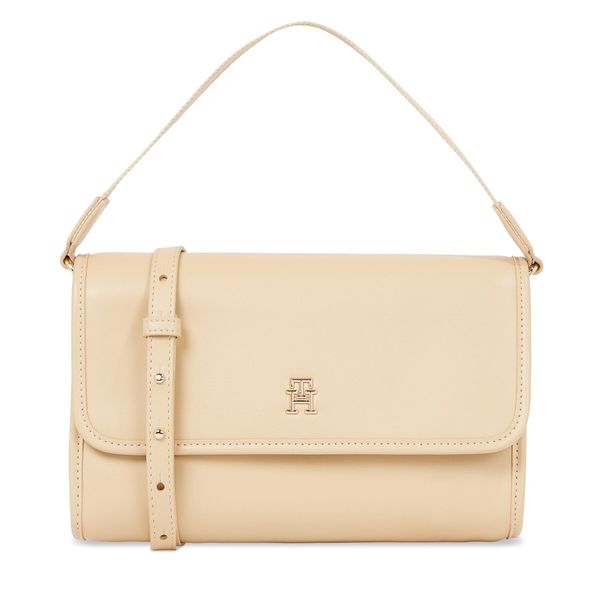 Tommy Hilfiger Torbica Tommy Hilfiger Th Monotype Shoulder Bag AW0AW16162 Harvest Wheat ACR