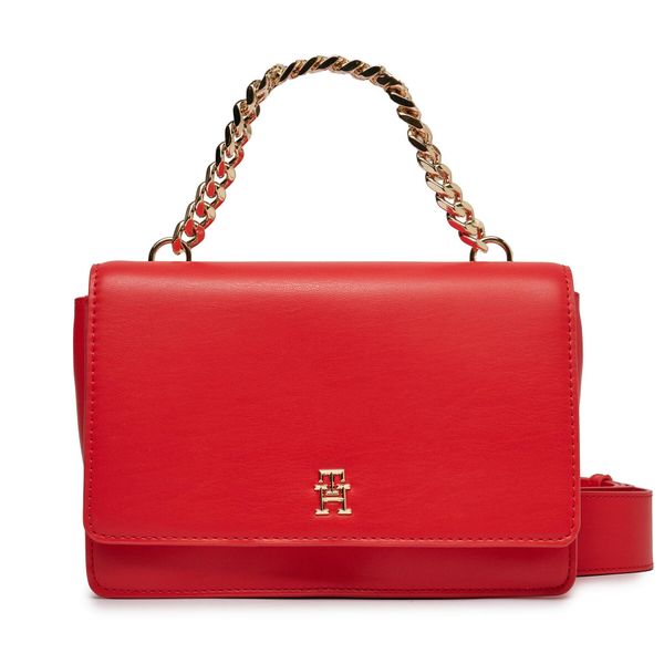 Tommy Hilfiger Torbica Tommy Hilfiger Th Refined Med Crossover AW0AW15725 Fierce Red XND