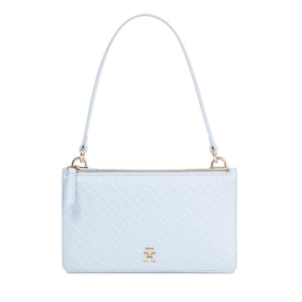 Tommy Hilfiger Torbica Tommy Hilfiger Th Refined Shoulder Bag Mono AW0AW15975 Breezy Blue C1O
