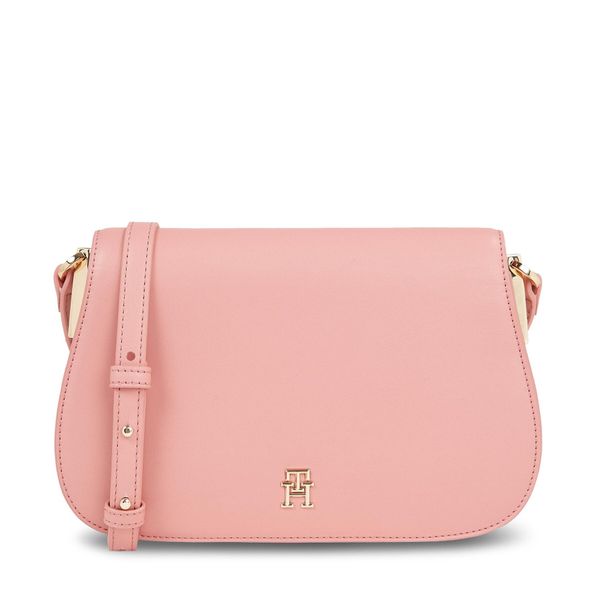 Tommy Hilfiger Torbica Tommy Hilfiger Th Spring Chic Flap Crossover AW0AW15974 Teaberry Blossom TJ5