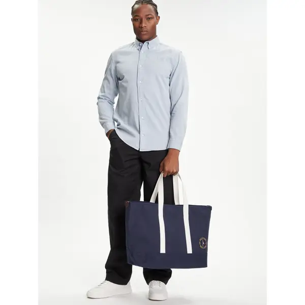 Tommy Hilfiger Torbica Tommy Hilfiger Th Summer Tote AM0AM13557 Tamnoplava