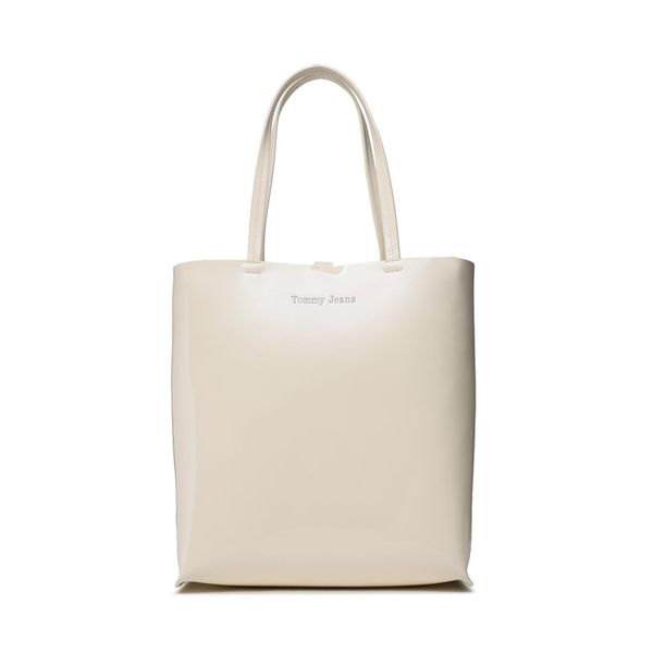 Tommy Jeans Torbica Tommy Jeans Must North South Patent Tote AW0AW15540 ZQE