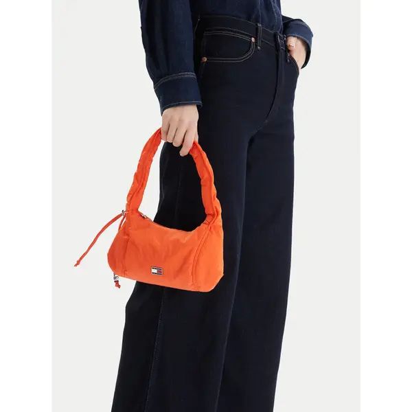 Tommy Jeans Torbica Tommy Jeans Tjw Casual Shoulder Bag AW0AW18068 Narančasta