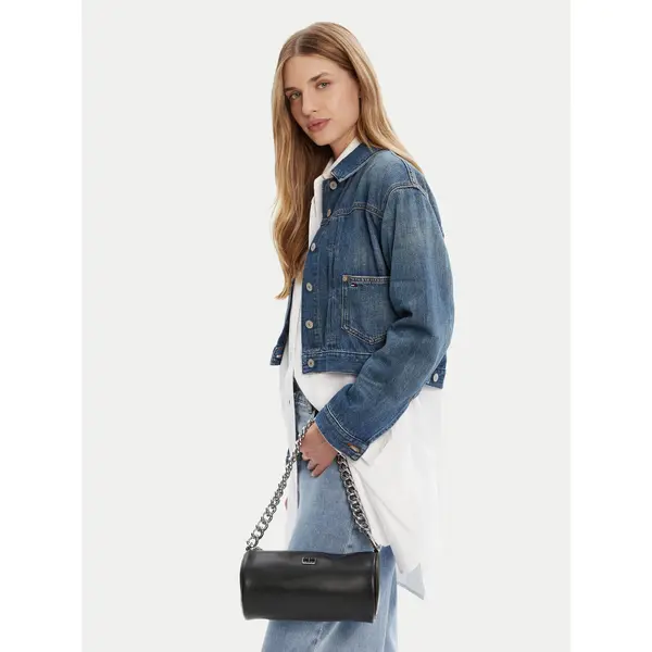 Tommy Jeans Torbica Tommy Jeans Tjw Chain Shoulder Bag AW0AW17893 Crna