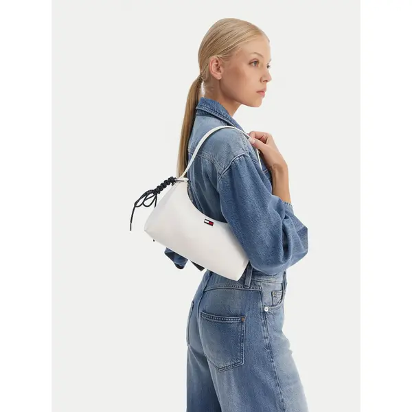 Tommy Jeans Torbica Tommy Jeans Tjw City Charm Shoulder Bag AW0AW18458 Bijela
