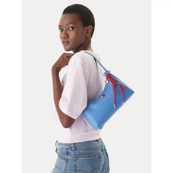 Tommy Jeans Torbica Tommy Jeans Tjw City Charm Shoulder Bag AW0AW18458 Plava