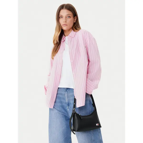 Tommy Jeans Torbica Tommy Jeans Tjw Cool Shoulder Bag AW0AW17873 Crna