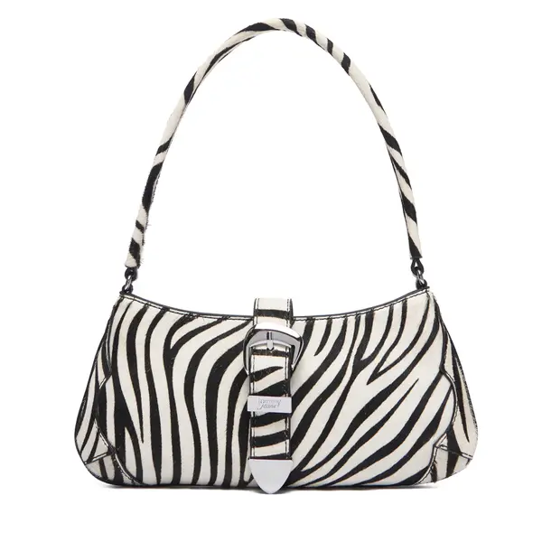 Tommy Jeans Torbica Tommy Jeans Tjw Cool Zebra Shoulder Bag AW0AW18879 Bijela