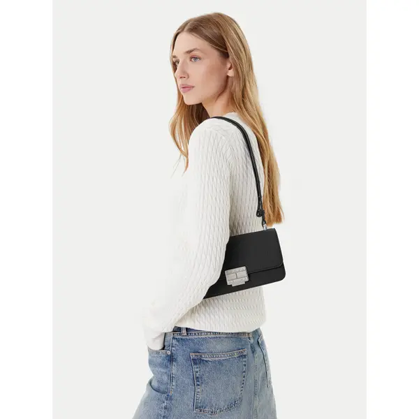 Tommy Jeans Torbica Tommy Jeans Tjw Crush Crossover AW0AW17529 Crna