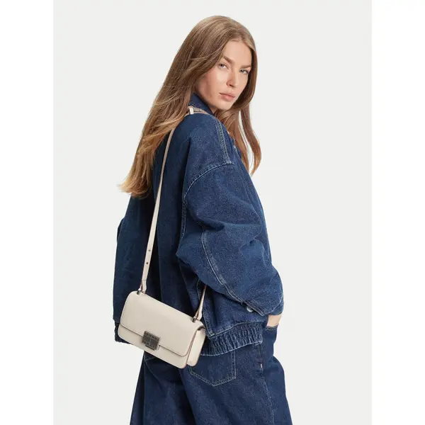 Tommy Jeans Torbica Tommy Jeans Tjw Crush Crossover AW0AW17529 Écru