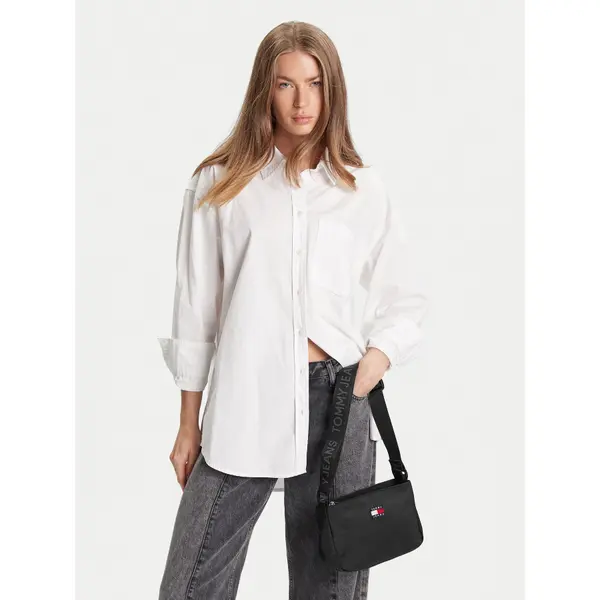 Tommy Jeans Torbica Tommy Jeans Tjw Daily Shoulder Bag AW0AW17544 Crna