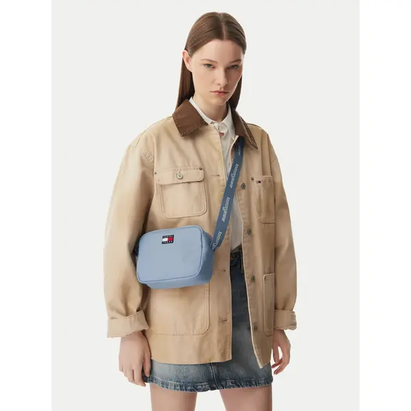 Tommy Jeans Torbica Tommy Jeans Tjw Ess Daily Crossover AW0AW18769 Plava