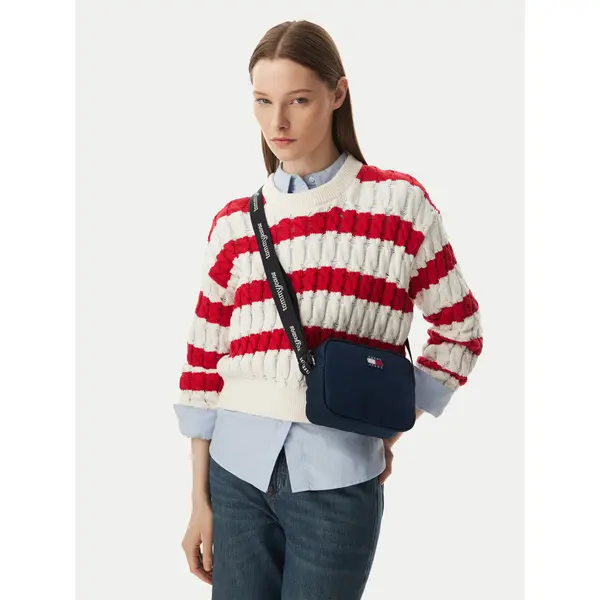 Tommy Jeans Torbica Tommy Jeans Tjw Ess Daily Crossover AW0AW18769 Tamnoplava