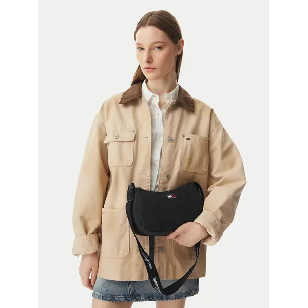 Tommy Jeans Torbica Tommy Jeans Tjw Ess Daily Shoulder Bag AW0AW18768 Crna