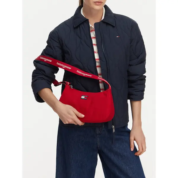 Tommy Jeans Torbica Tommy Jeans Tjw Ess Daily Shoulder Bag AW0AW18768 Crvena