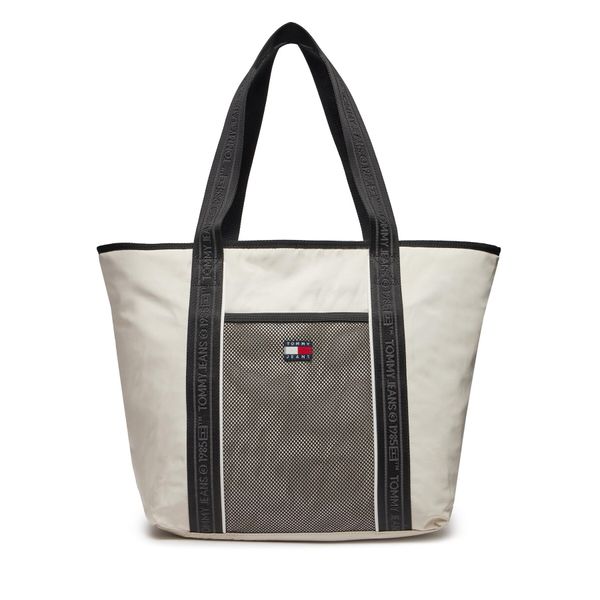 Tommy Jeans Torbica Tommy Jeans Tjw Heritage Tote AW0AW15824 Newsprint ACG